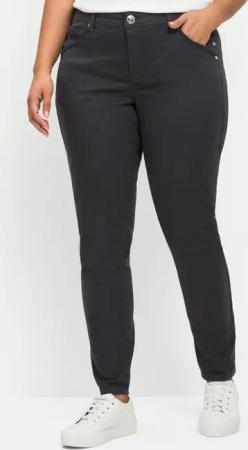 Sheego Jerseyhose Hose Innenbeinlänge ca. 79