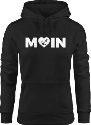 MoonWorks Hoodie Cooler Kapuzen-Pullover Damen Moin