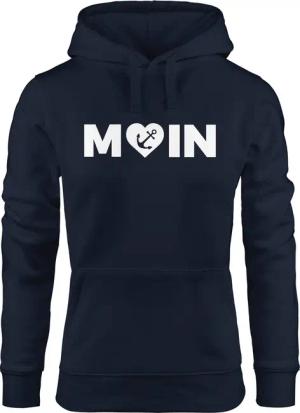 MoonWorks Hoodie Cooler Kapuzen-Pullover Damen Moin