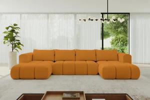 ALTDECOR Wohnlandschaft CLOUD-U, Couch mit Schlaffunktion,