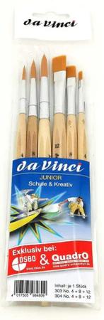 Da Vinci Pinsel Pinsel-Set Junior 6
