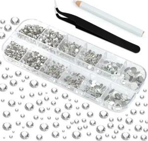 LuxusKollektion Küchenorganizer-Set 2150 Stück Strasssteine Set