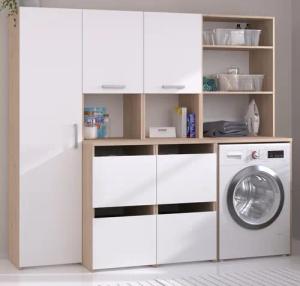 Parisot Waschmaschinenumbauschrank Laundry (Set 3-teilig mit
