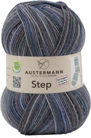 Austermann Garn Step 4-fach Color Häkelwolle,