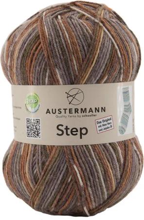 Austermann Garn Step 4-fach Color Häkelwolle,