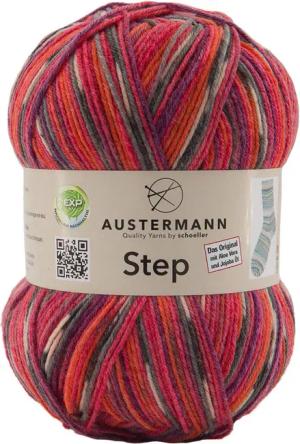 Austermann Garn Step 4-fach Color Häkelwolle,