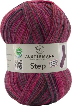 Austermann Garn Step 4-fach Color Häkelwolle,