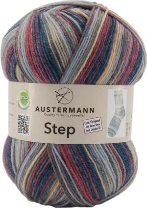 Austermann Garn Step 4-fach Color Häkelwolle,
