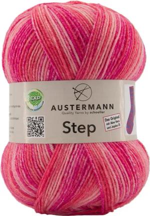 Austermann Garn Step 4-fach Color Häkelwolle,