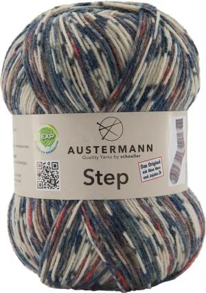 Austermann Garn Step 4-fach Color Häkelwolle,