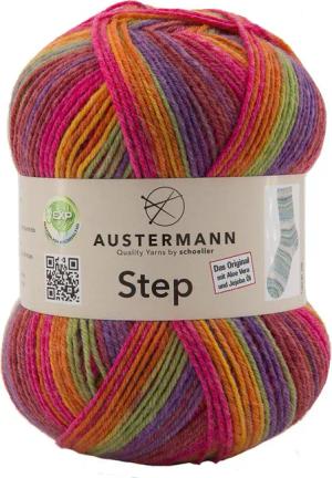 Austermann Garn Step 4-fach Color Häkelwolle,