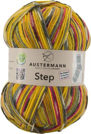 Austermann Garn Step 4-fach Color Häkelwolle,