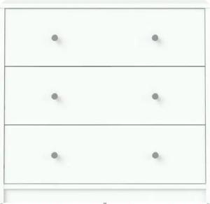 ebuy24 Kommode Maria Kommode 3 Schubladen