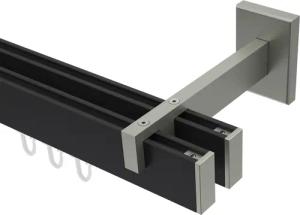INTERDECO Innenlaufschiene Smartline Paxo, 2-läufig, Fixmaß,