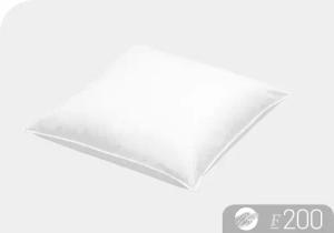 Schlafstil Baumwollkissen "F200", Füllung: 100% Polyester, Bezug: 100% Baumwolle, (1 St.), hergestellt in Deutschland, allergikerfreundlich