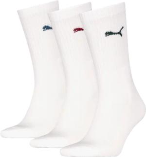 PUMA Socken "PUMA UNISEX CREW SOCK 3P", (3 Paar), mit farblichem Logo