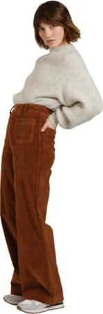 Weite Jeans Damen F.A.M. Paris Fauve