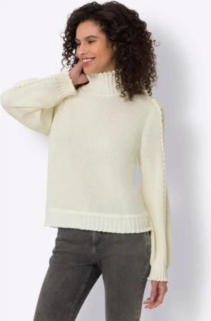 Stehkragenpullover