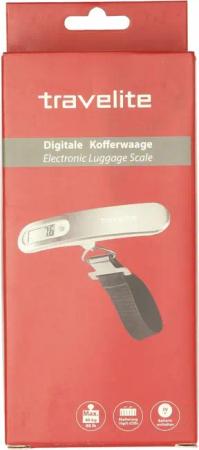 Travelite Zubehör Digitale Kofferwaage Alu 15 cm (silver)