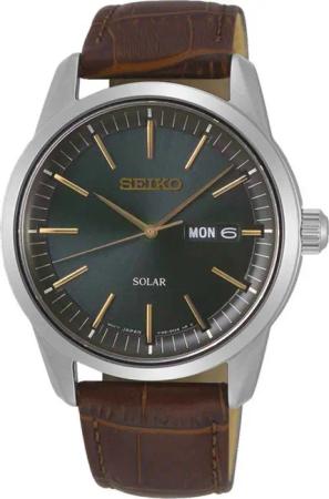 Seiko SNE529P1 Herrenuhr Solaruhr 40mm 10ATM