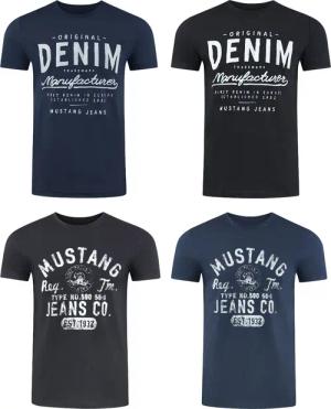 T-Shirt - 4er Pack Mustang Herren T-Shirt