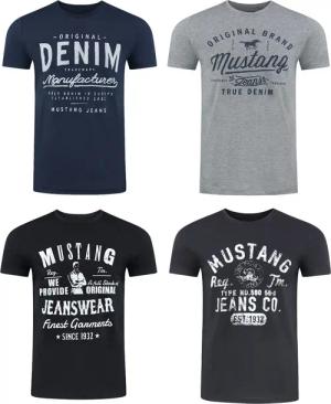 T-Shirt - 4er Pack Mustang Herren T-Shirt