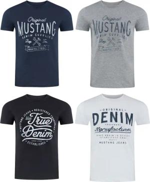T-Shirt - 4er Pack Mustang Herren T-Shirt