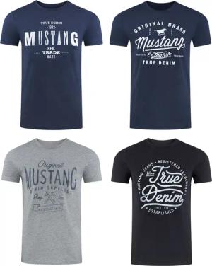 T-Shirt - 4er Pack Mustang Herren T-Shirt
