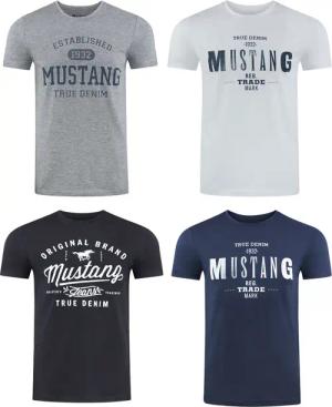 T-Shirt - 4er Pack Mustang Herren T-Shirt