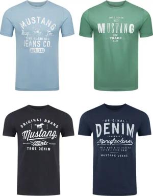 T-Shirt - 4er Pack Mustang Herren T-Shirt