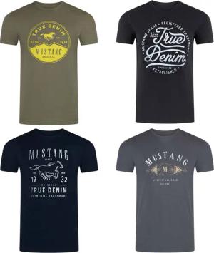 T-Shirt - 4er Pack Mustang Herren T-Shirt