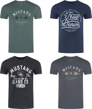 T-Shirt - 4er Pack Mustang Herren T-Shirt