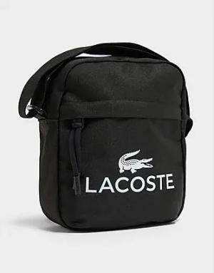 Lacoste Croc Sport Crossbody Bag - Damen, Schwarz