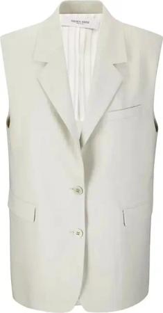 Golden Goose - Nicole Vest - Größe 44 - weiß