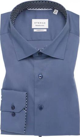 MODERN FIT Hemd in denim unifarben