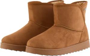 TOM TAILOR Damen Gefütterte Schneestiefel, braun, Uni, Gr. 41