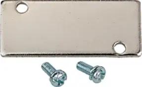 Riegler Abdeckplatte für Grundplatte, Anschluss G 1/8, G 1/4