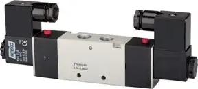 Riegler 5/2-Wegeventil elektropneu., »4V«, bista., G 1/8, 24VDC, 500l/min
