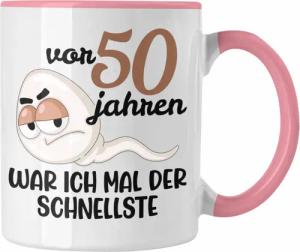 Trendation Tasse Trendation - 50. Geburtstag
