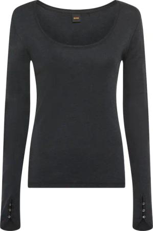 BOSS ORANGE Langarmshirt Edeline Premium Damenmode