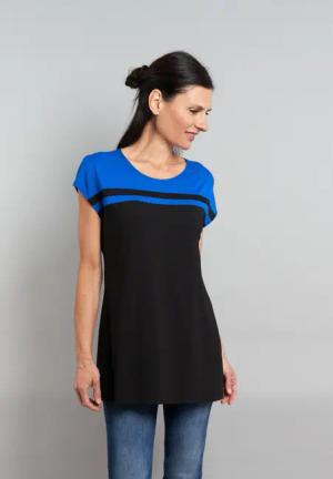 Seidel Moden T-Shirt mit Colorblocking und
