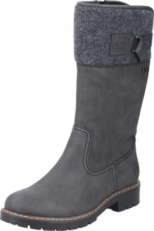 Rieker Winterstiefel, Boots, Blockabsatz, mit wasserabweisender