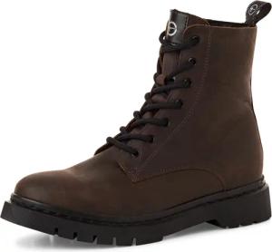 Tamaris Winterboots, Blockabsatz, Schnürboots, Winterstiefelette, T-Logo