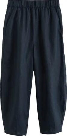 Next Leinenhose Hose mit Barrel-Bein aus