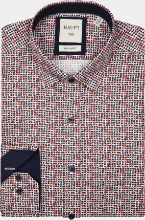 Haupt Langarmhemd Haupt Flanell Regular Fit