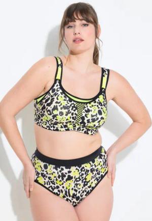 Ulla Popken Sport-BH Sport-BH Leomuster bügellos
