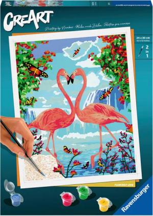 Ravensburger Malen nach Zahlen CreArt, Flamingo