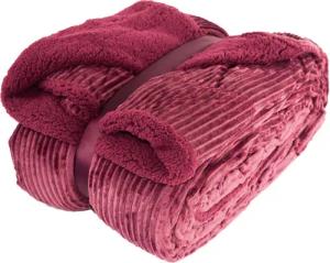 Wohndecke Kuscheldecke Cordoptik 150 x 200