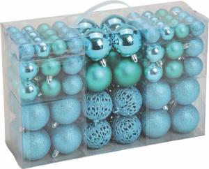 Spetebo Weihnachtsbaumkugel Kunststoff Christbaumkugeln 100er Set