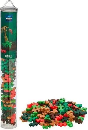 PLUS-PLUS 100 Kreativ Bausteine Dschungel Konstruktionsspielsteine